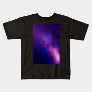 Blue Galaxy Kids T-Shirt